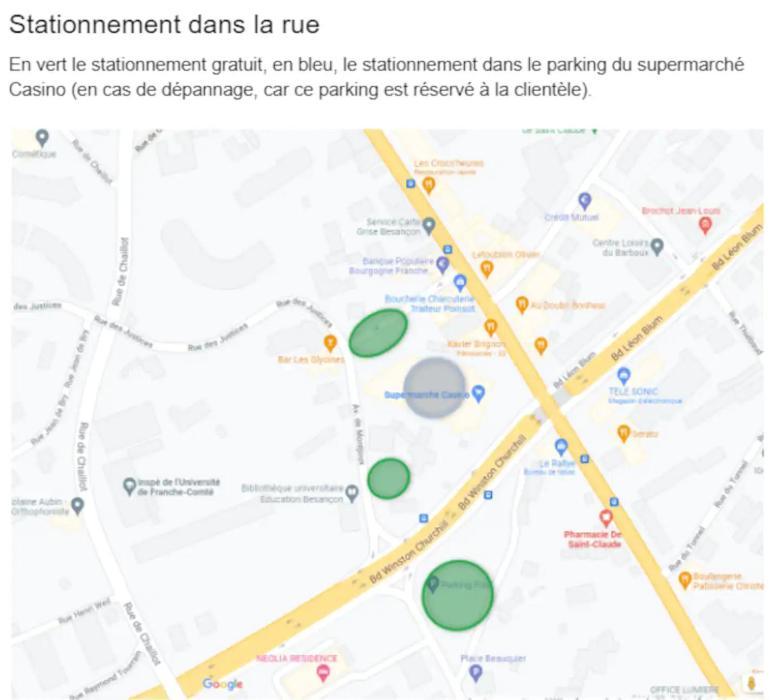 Le Montjoux, Appartement Calme, Toutes Commodites Besançon Eksteriør bilde